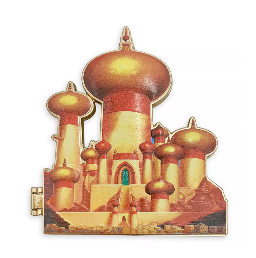 Disney Castle Collection Aladdin Jasmine Castle Limited Pin New with Card