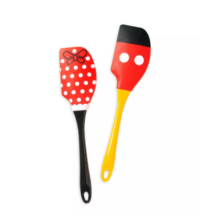 Disney Parks Mickey and Minnie Baking Spatula Kitchen Collection Set New