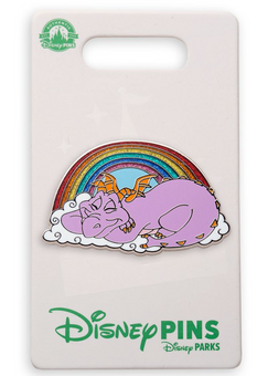 Disney Parks Dream Sleeping Figment Rainbow Collection Pin New With Card