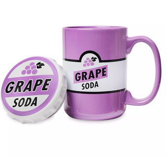 Disney Parks Pixar Up Grape Soda Mug with Lid New