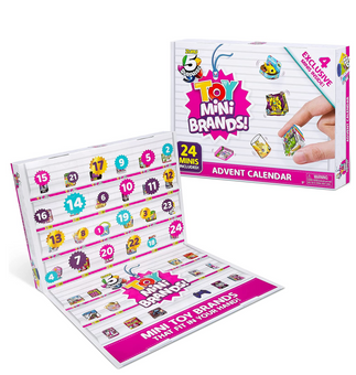 Mini Brands Series 3 Christmas Advent Calendar 24 Minis 6 Exclusive Zuru New Box