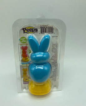 Peeps Easter Peep Blue Bunny Dancing Solar Bobblehead Bobbler New with Box