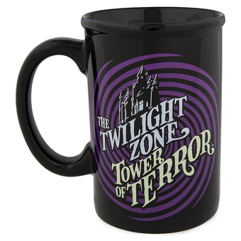 Disney Parks the Twilight Zone Tower of Terror Mickey Glow in the Dark Coffee Mug New