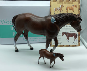 Breyer Horses 2022 Woodstock Indian Pony Mold Vintage Club Special Run New w Box