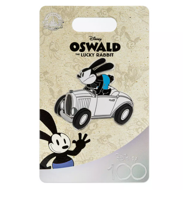 Disney 100 Celebration Oswald the Lucky Rabbit Car Pin New with Card