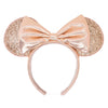 Disney Minnie Mouse Briar Rose Gold Ear Headband New