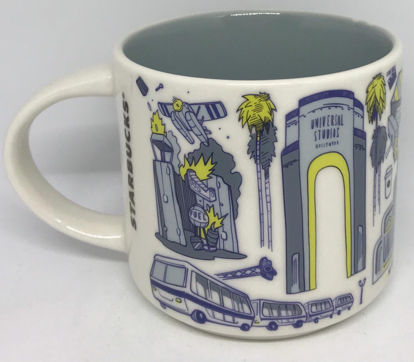 Starbucks Been There Series Coffee Mug Universal Studios Hollywood New with Box
