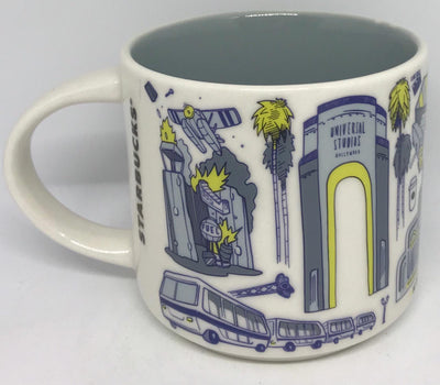 Starbucks Been There Series Coffee Mug Universal Studios Hollywood New with Box
