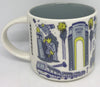Starbucks Been There Series Coffee Mug Universal Studios Hollywood New with Box