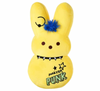 Peeps Easter Peep Bunny Yellow Emo Forever Punk 15in Plush New with Tag