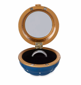 Disney Sketchbook Mickey Engagement Ring Box Christmas Ornament New with Box