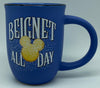 Disney Port Orleans Resort French Quarter Beignet All Day Tall Latte Mug New