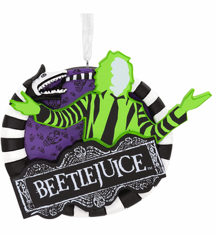 Hallmark Beetlejuice Halloween Christmas Ornament New With Box