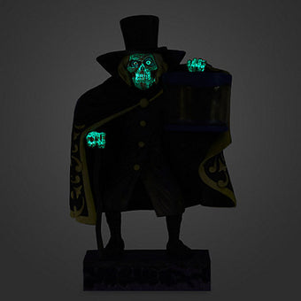 Disney Jim Shore Traditions Figure Haunted Mansion Hatbox Ghost Figurine New Box