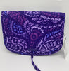 Vera Bradley Cotton Medium Hanging Travel Organizer Paisley Amethyst New w Tag