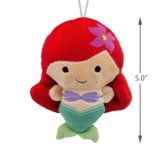 Hallmark Disney Princess Ariel Plush Fabric Christmas Ornament New with Tags