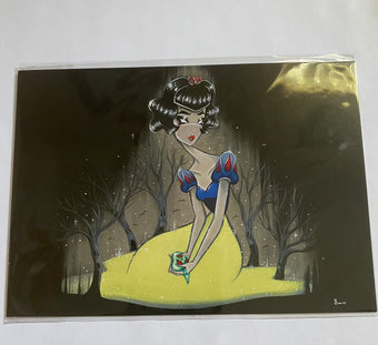 Disney Make a Wish Take a Bite By Stefani Rabideaux Postcard Wonderground New