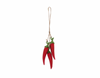 Robert Stanley 2021 Red Chili Bunch Glass Christmas Ornament New with Tag