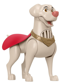 Fisher-Price DC League of Super Pets Talking Krypto Figure Poseable 6inc Toy Dog