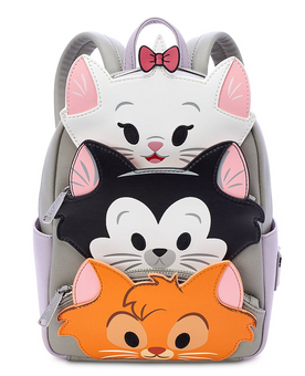 Disney Parks Cats Marie Figaro Oliver Mini Backpack New with Tag