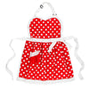 disney parks minnie mouse dress cotton ruffled kitchen apron new with tags