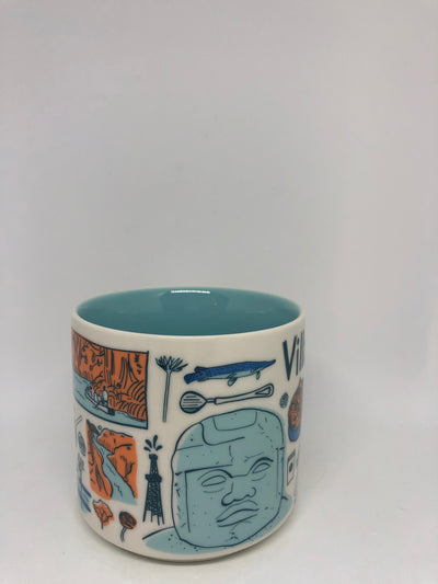 Starbucks Been There Series Villahermosa Mexico Ceramic Coffee Mug New