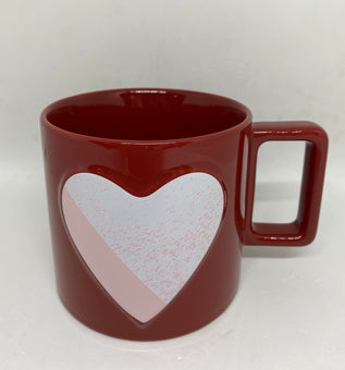 Starbucks Valentine 2021 Pink Heart Red Ceramic Coffee Mug New