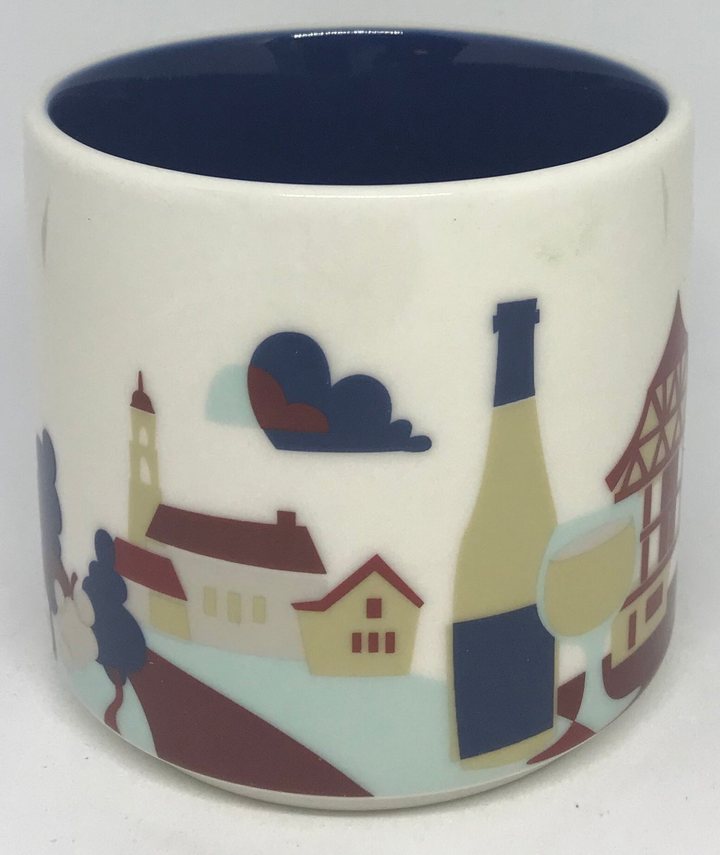 Starbucks You Are Here Strasbourg France Ceramic Coffee Mug New with Box