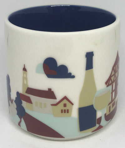 Starbucks You Are Here Strasbourg France Ceramic Coffee Mug New with Box