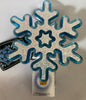 Bath and Body Works Christmas Snowflake Glows Lights Up 24/7 Wallflowers New