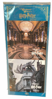 Universal Studios Harry Potter Gringott's Flat Magnet Set New Sealed