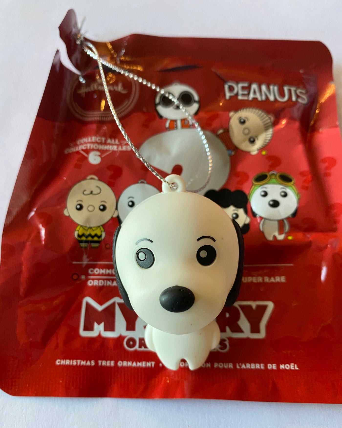 Hallmark Peanuts Snoopy Mystery Christmas Ornament New