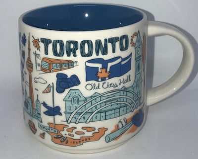Starbucks Been There Series Collection Toronto Canada Ontario Coffee Mug New