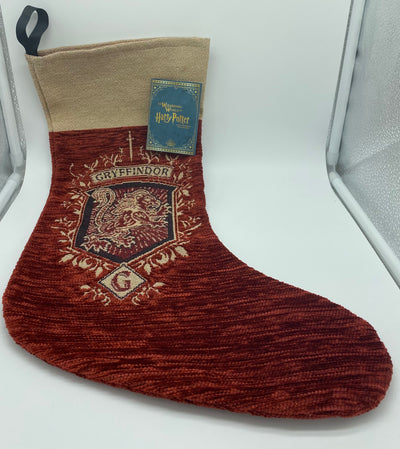 Universal Studios Harry Potter Gryffindor Mascot Christmas Stocking New with Tag