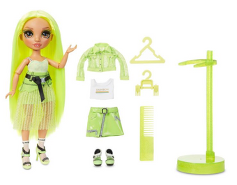 Rainbow High Karma Nichols Fashion Doll Mix & Match Outfits Toy New With Box