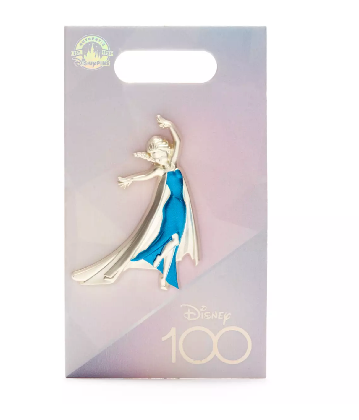 Disney 100 Years of Wonder Celebration Frozen Elsa 3D Pin New with Card