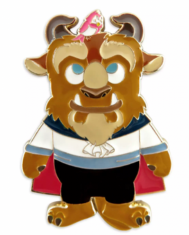 Disney Beauty and the Beast VHS Pin Set Limited Release New