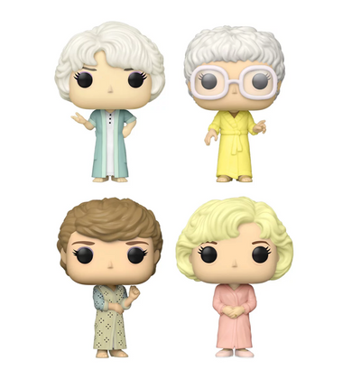 Funko Pop! Television The Golden Girls 4Pk Vinyl FigureSet Exclusive New with Box