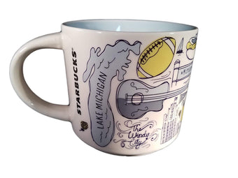 Starbucks Been There Series Collection Chicago Ceramic Coffee Mug New with Box