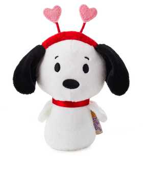 Hallmark Valentine Itty Bittys Peanuts Lovebug Snoopy Plush New with Tag
