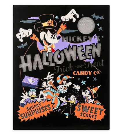 Disney Parks 2020 Halloween Mickey Friends Halloween Light-Up Sign New with Box