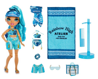 Rainbow High Pacific Coast Hali Capri Fashion Doll Toy New With Box