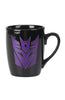 Universal Studios Transformers Decepticon Shield Etched Coffee Mug New
