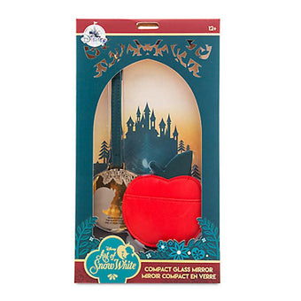 Disney StoreArt of Snow White Glass Compact Mirror New with Box