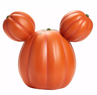 Disney Parks Halloween Large Mickey Pumpkin Light Up New with Tag