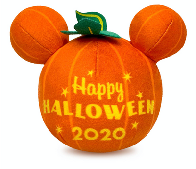 Disney Halloween 2020 Mickey Mouse Mini Pumpkin Light-Up Plush New with Tag