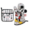 Disney Eats Mickey Mouse Pot Holder and Oven Mitt Set New with Tag