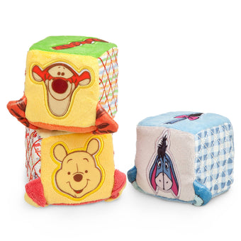 Disney Winnie the Pooh Soft Blocks for Baby Toy New with Tag