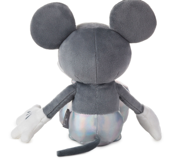 Hallmark Mickey Mouse 100 Years of Wonder Silver Plush New with Tag