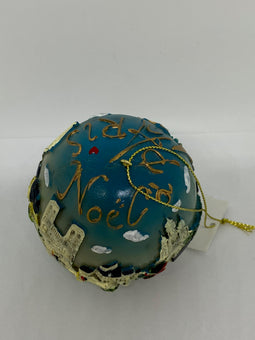 Disney Epcot Enesco France Paris Noel Christmas Ball Ornament New with Tag